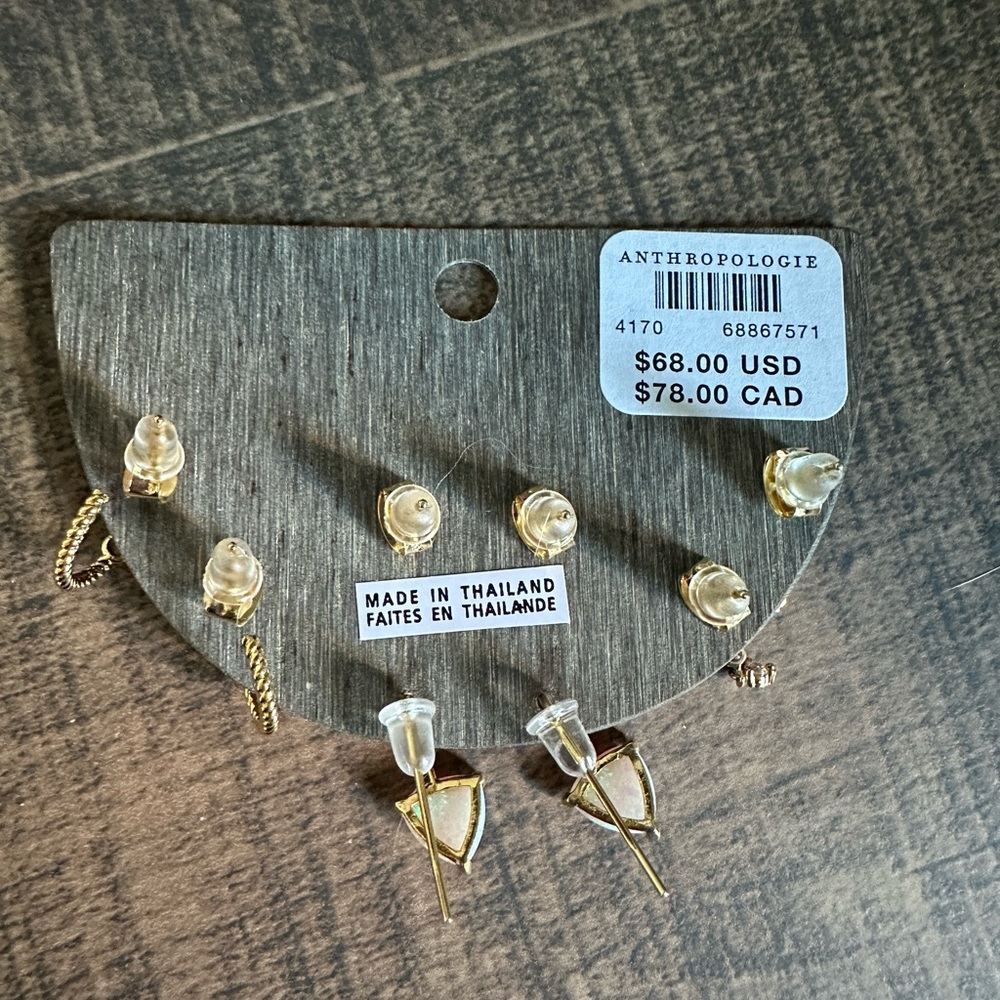 October earrings - Picture 2 of 2